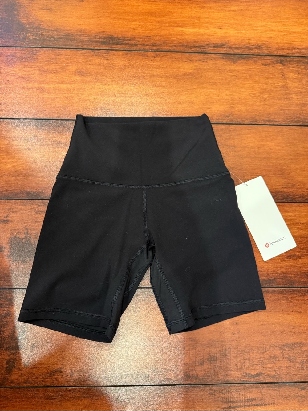 lululemon athletica Black High-Waist Bike Shorts
